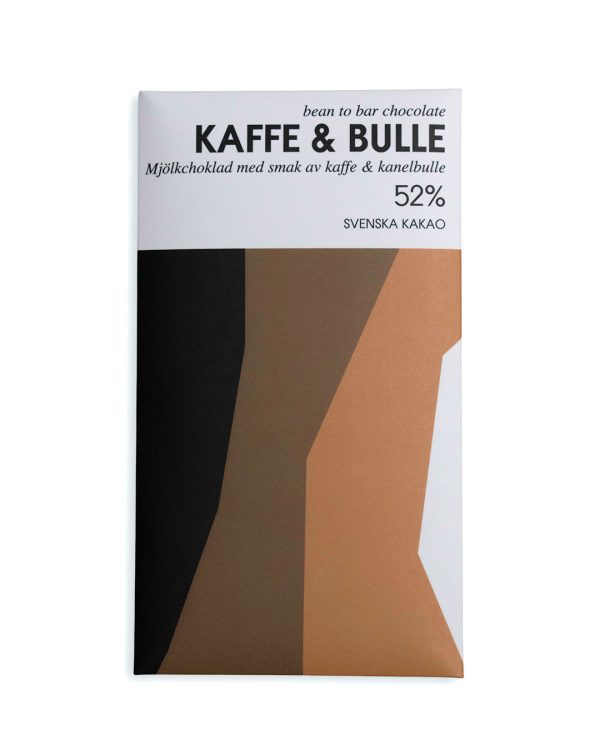 Förpackning choklad Kaffe & Bulle 52% från Svenska Kakao, Cobosabi