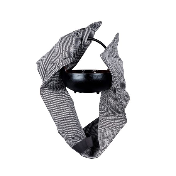 Stor Grytlapp i färgen Evening grey av ekologisk bomull från The Organic Company hos Cobosabi