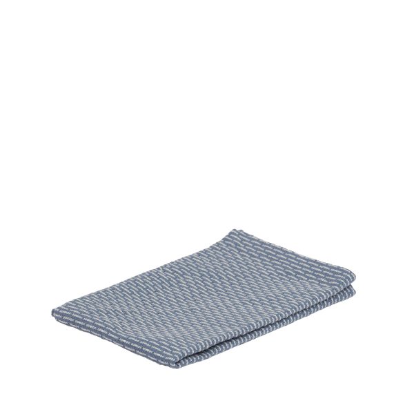 Disktrasa Kitchen cloth i färgen grey blue stone från The Organic Company hos Cobosabi