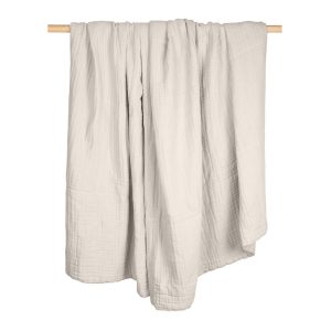 6-layer Soft blanket stone available ekologisk bomull från The Organic Company