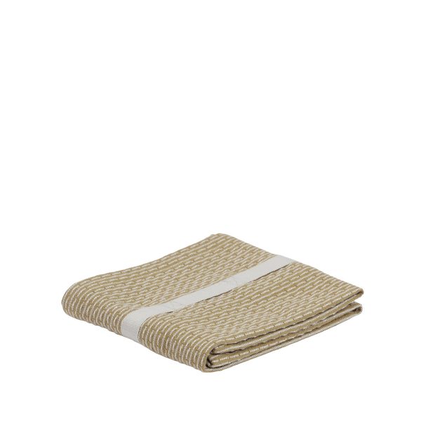Liten handduk Little towel I färgen Khaki stone av ekologisk bomull från The Organic Company hos Cobosabi