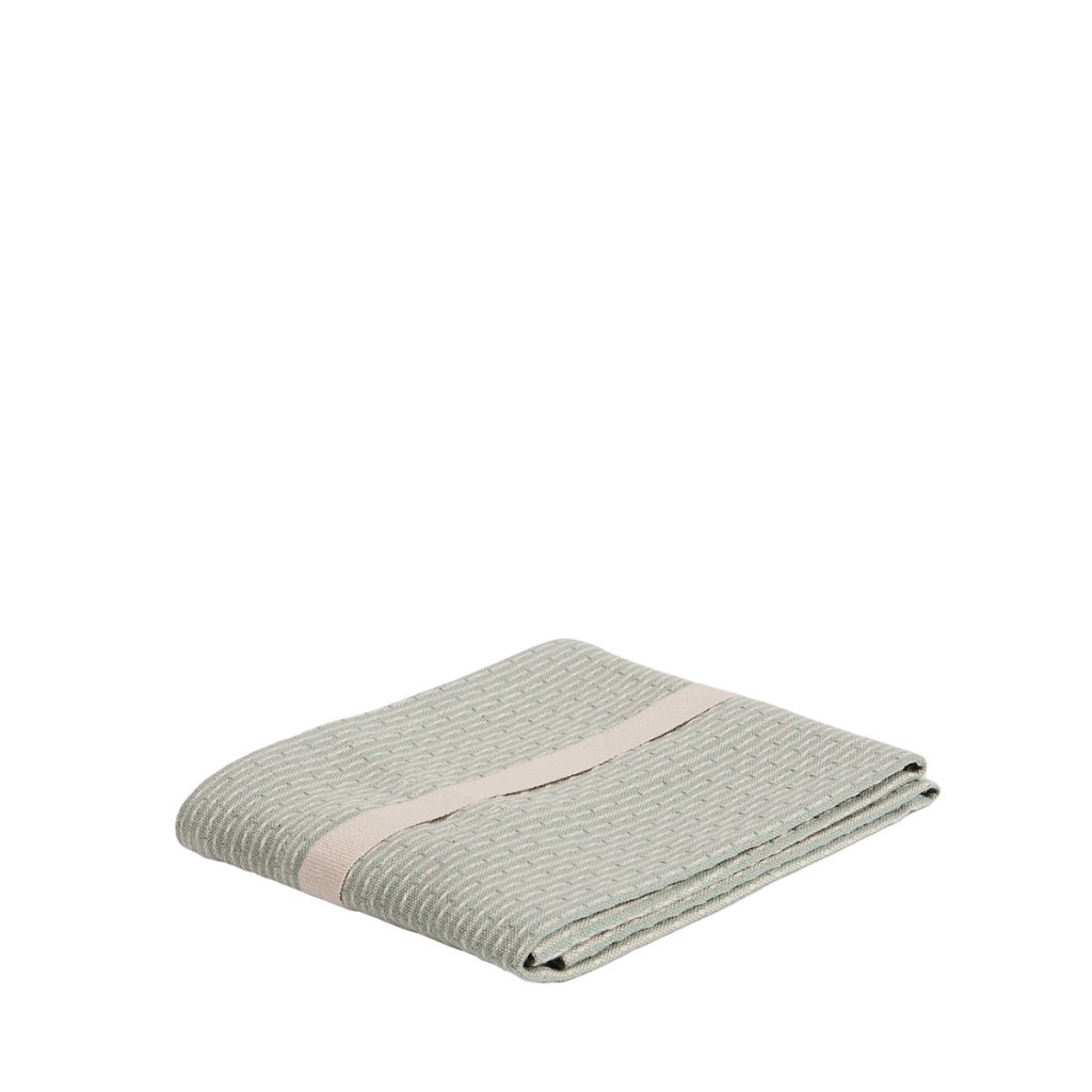 Liten handduk Little towel I färgen Evening bay av ekologisk bomull från The Organic Company hos Cobosabi