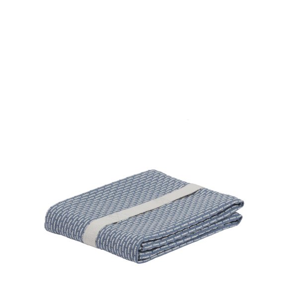 Liten handduk Little towel I färgen Grey blue stone av ekologisk bomull från The Organic Company hos Cobosabi
