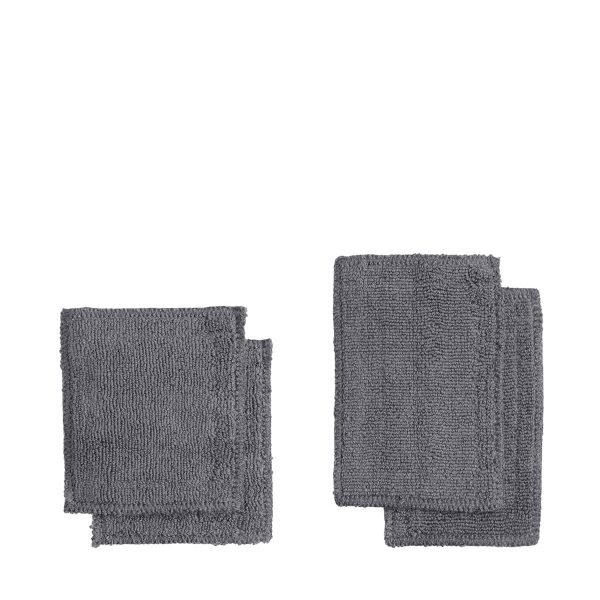 CALM makeup pads mörkgrå i frotte från The Organic Company