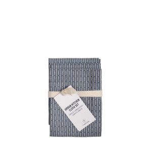 Liten disktrasa set (3 st) av ekologisk bomull GOTS Grey blue stone från The Organic Company hos Cobosabi