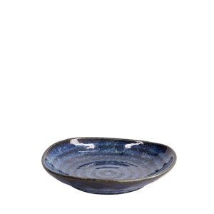 Sojaskål Cobalt blue triangel från Tokyo Design Studio