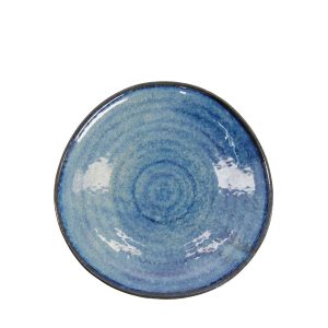 Tallrik triangulär Cobalt blue från Tokyo Design Studio