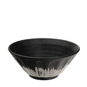 Japansk ramenskål Bincho svart och vit från Tokyo Design Studio hos Cobosabi