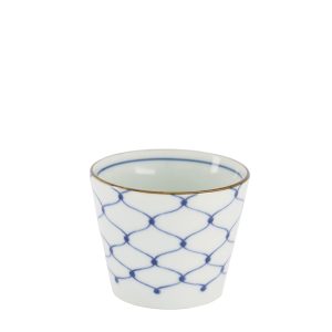 Japansk kopp Amime blå vit från Tokyo Design Studio