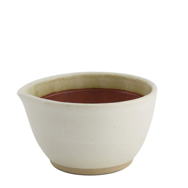 Mortelskål Suribachi vit medium från Tokyo Design Studio hos Cobosabi