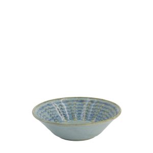 Skål Koshoku Marche blå ränder från Tokyo Design Studio