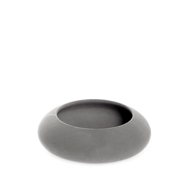 Skål liten grå av mjukbetong från Iris Hantverk
