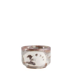 Japansk sake kopp Grey shino från Tokyo Design Studio hos Cobosabi