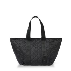 Weekend bag svart quiltad från danska cphbags