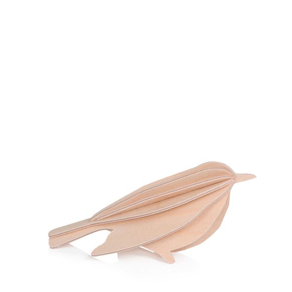 Fågel natur i trä från Lovi pyssel