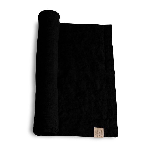 Lovely löpare svart I linne från Lovely Linen