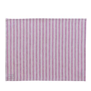 Bordstablett Michele rosa randig från Fog Linen Work hos Cobosabi