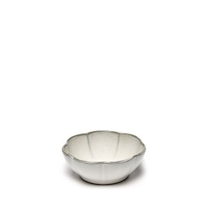 Skål ribbed INKU L white från Serax