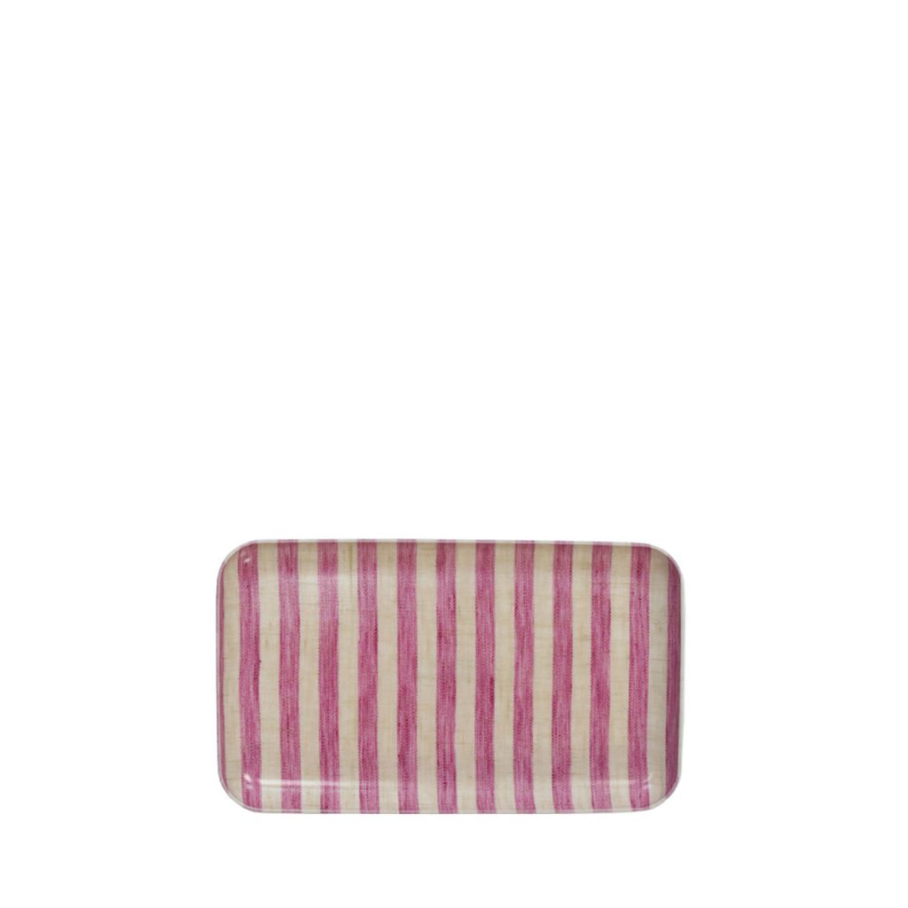 Bricka Michele small i linne från Fog Linen Work hos Cobosabi