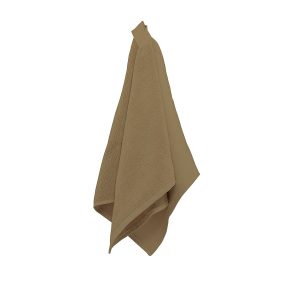 CALM handduk i frotté Khaki från The Organic Company
