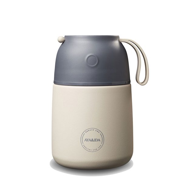 Food'ie creme beige termos till mat från AYA&IDA hos Cobosabi
