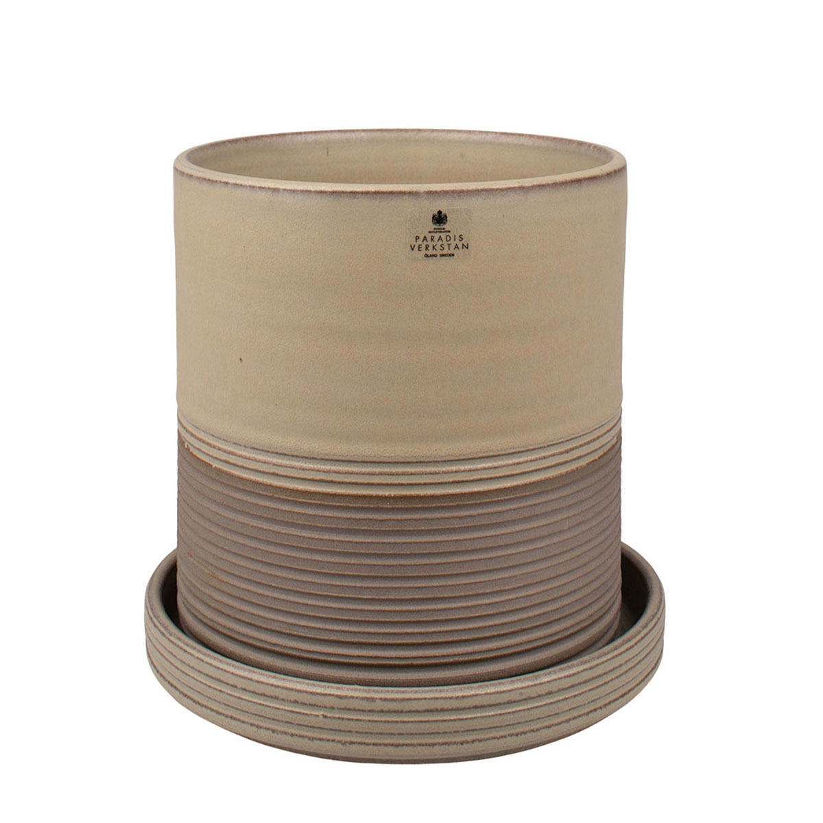 Eko kruka med fat liten natur från Paradisverkstaden