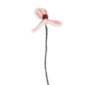 Evighetsblomma vallmo vit av ull från Aveva