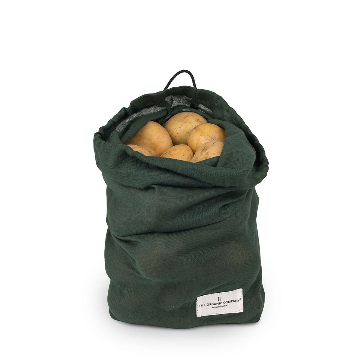 Frukt & gönsakspåse mörkgrön large