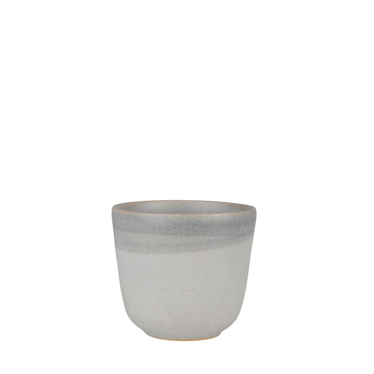 Kopp liten Morgon grå kalk från Paradisverkstaden