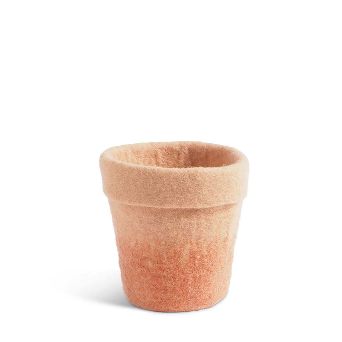 Kruka av ull medium terracotta från Aveva