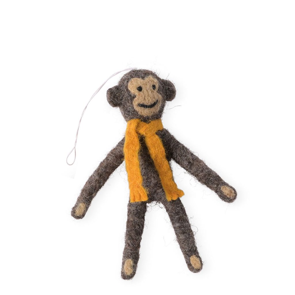 Little hangings apa av ull från Aveva