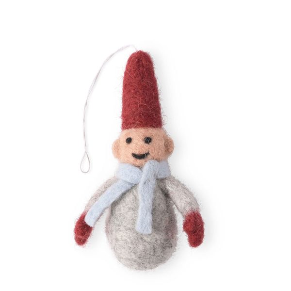 Julpynt Little hangings pixie av ull från Aveva
