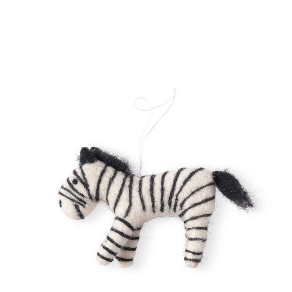 Little hangings zebra av ull från Aveva