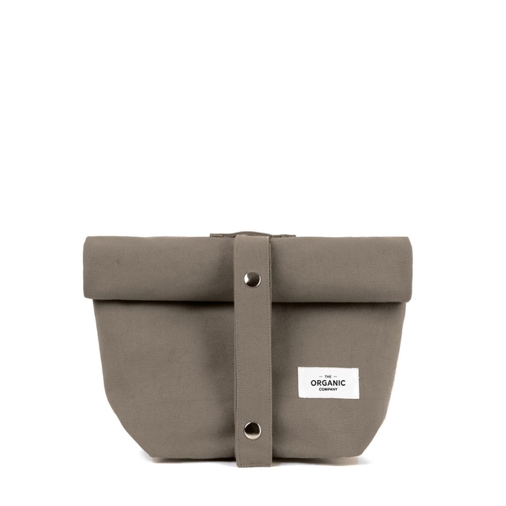 Lunch bag clay av ekologisk bomull från The Organic Company