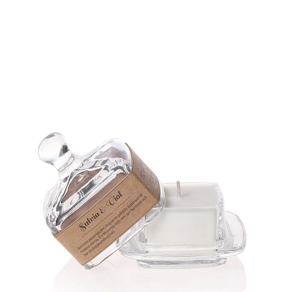 Doftljus Salvia & viol från Torplyktan