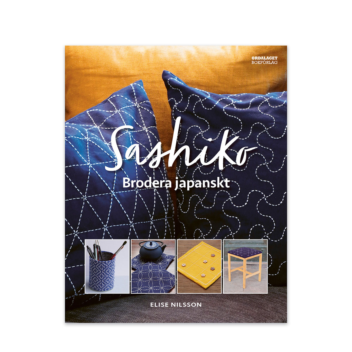 Boken Sashiko - Brodera japanskt av Elise Nilsson