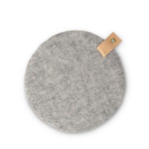 Sittdyna Seat cushion 18 naturgrå av ull från Aveva