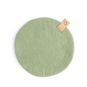 Sittdyna Seat cushion 18 salvia av ull från Aveva
