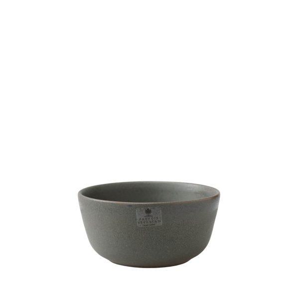 Skål liten Morgon grå grafit från Paradisverkstaden