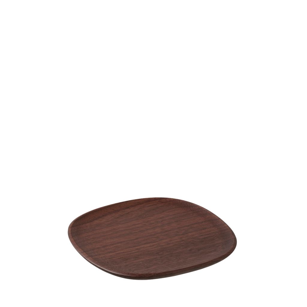 Glasunderlägg UNITEA valnöt från Kinto hos Cobosabi