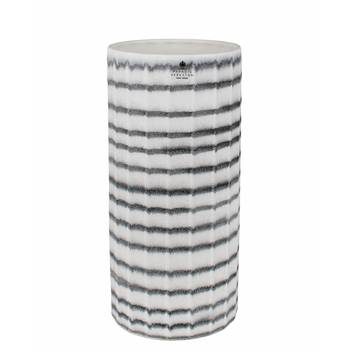 Hög vas rand Skymning till Mork från Paradisverkstaden