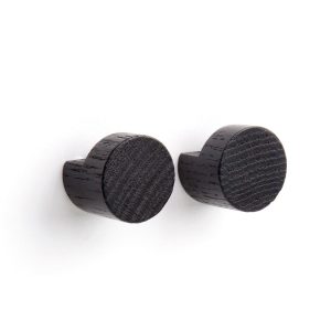 Knopp WoodKnot black small i trä från byWirth hos Cobosabi