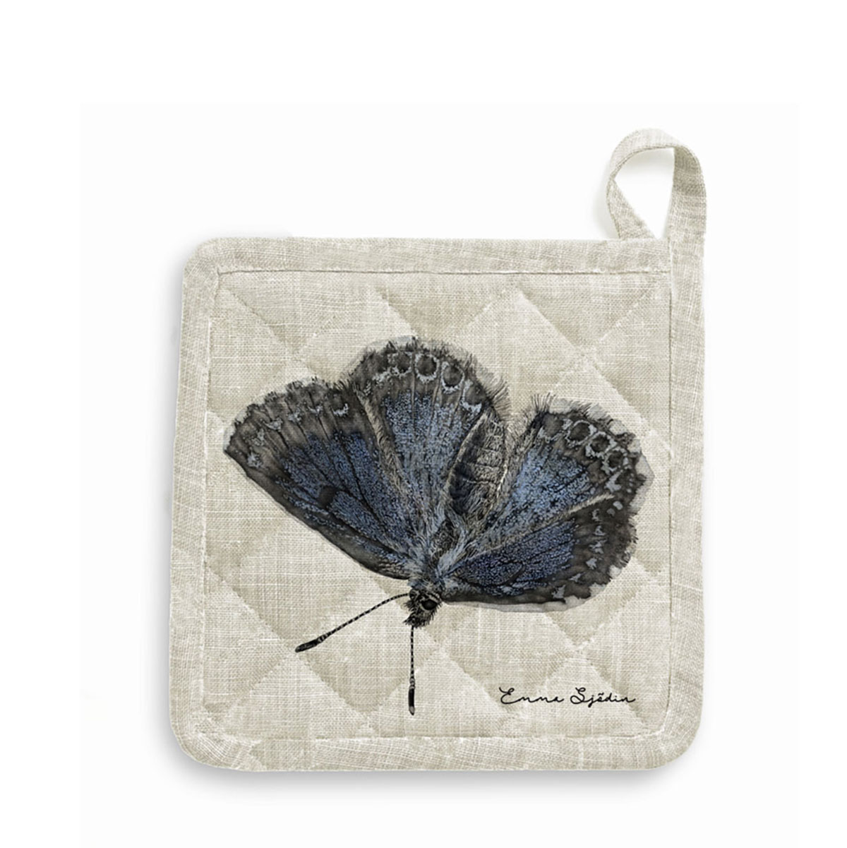 Grytlapp prästkrage/blåvinge - Bild 2