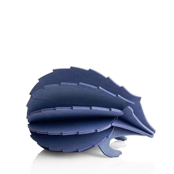 Igelkott lavendel i trä från Lovi