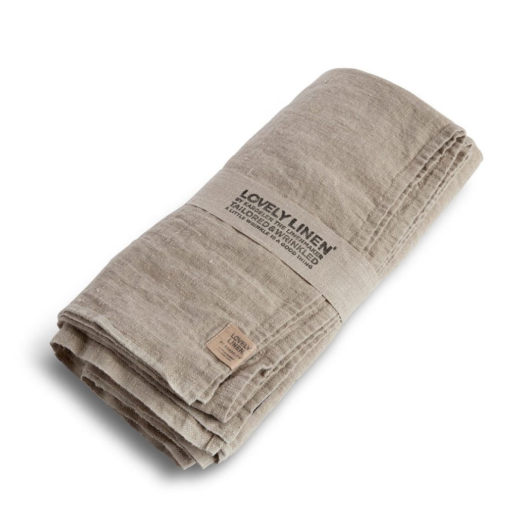 Lovely linneduk natur 145x300 från Lovely linen