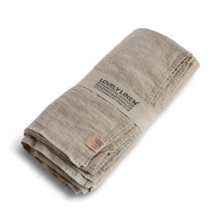 Lovely linneduk natur 145x300 från Lovely linen