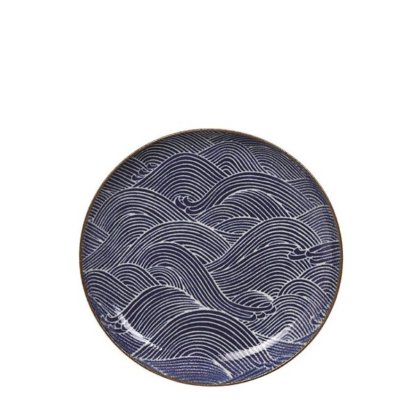 Tallrik Seigaiha blue från Tokyo Design Studio