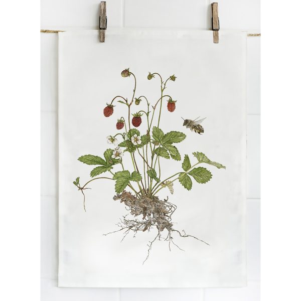 Linnehandduk Skogssmultron från Emma Sjödin