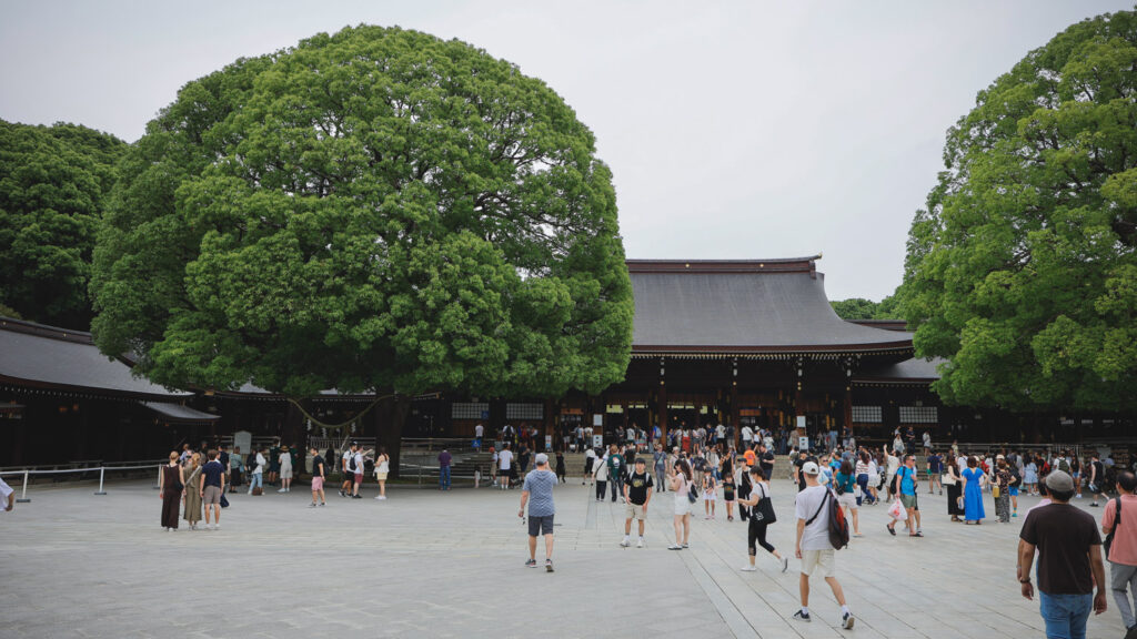 Meji jingu i Tokyo