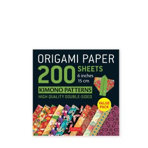 Origami papper 200 ark med kimono mönster